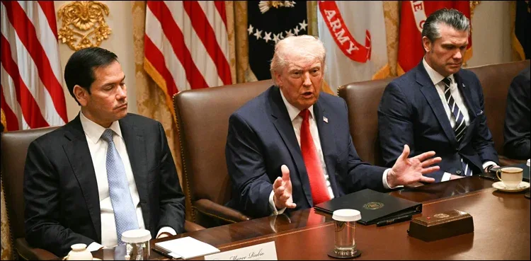 امریکی صدر ٹرمپ کی صدارت میں سچویشن روم میں اہم اجلاس، ایران سے مذاکرات پر غور