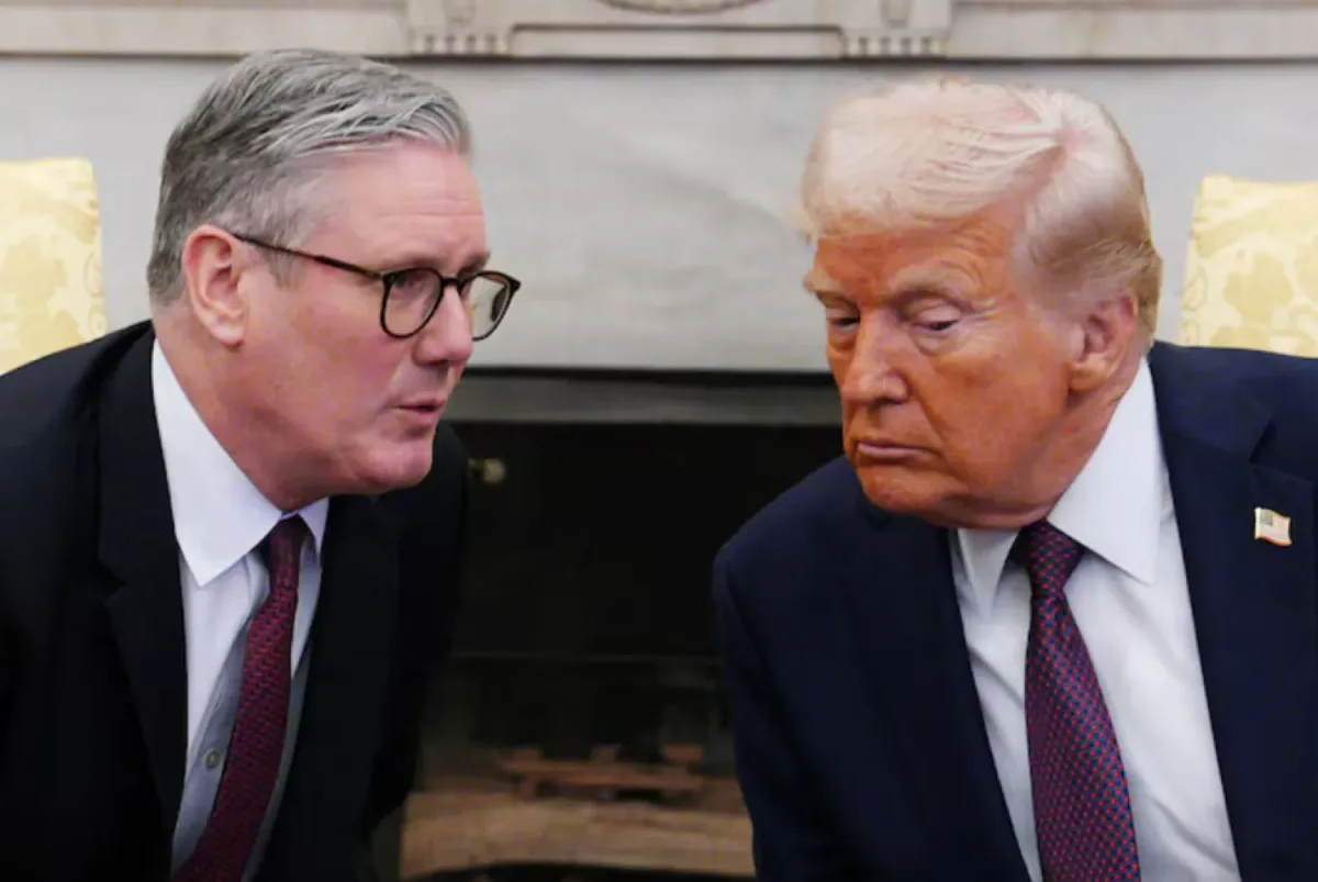 کیئر اسٹارمر اور ڈونلڈ ٹرمپ کا رابطہ، آبنائے ہرمز میں بحری آمدورفت بحال کرنے پر اتفاق