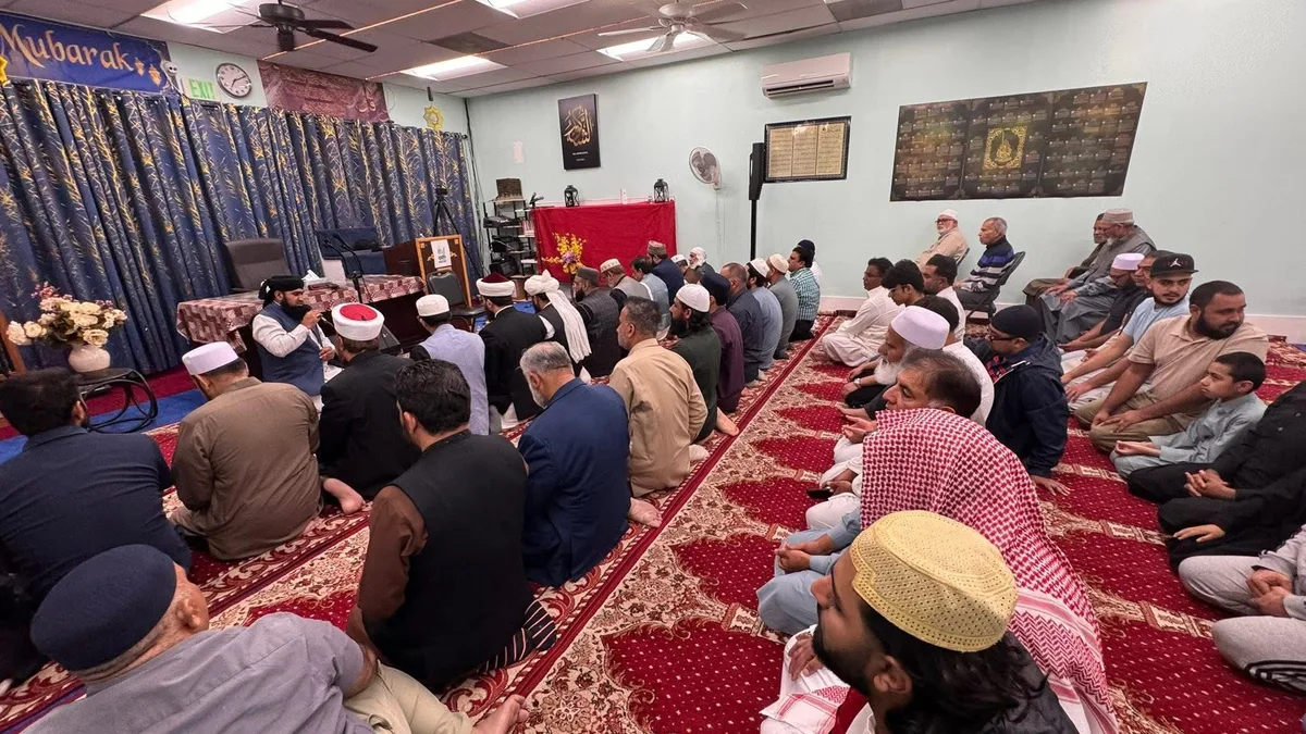 امریکی ریاست میری لینڈ میں عقیدت و محبت کی روح پرور محفل