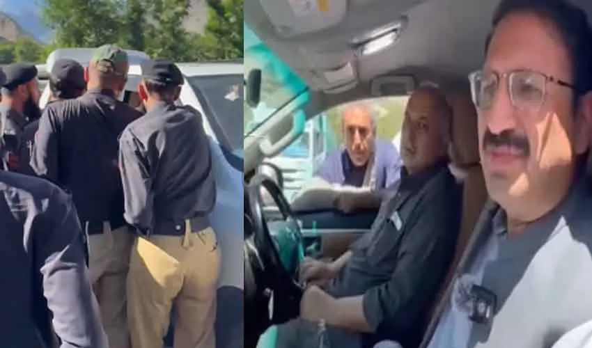 صدر پی ٹی آئی خیبرپختونخوا جنید اکبر گلگت بلتستان سے صوبہ بدر