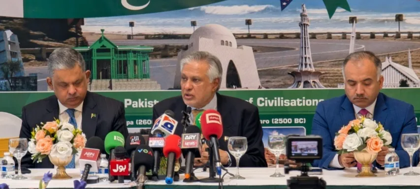 فلسطین پر پاکستان کے مؤقف میں کوئی تبدیلی نہیں آسکتی، اسحاق ڈار
