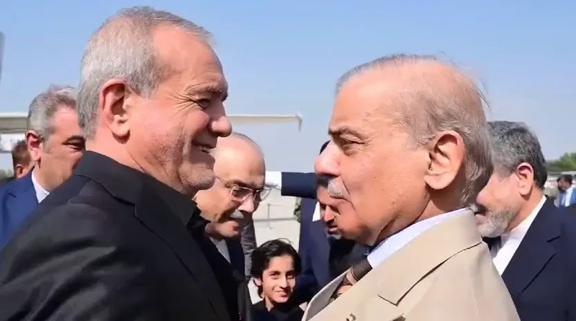 ایرانی صدر مسعود پزشکیان ایک روزہ دورے پر اسلام آباد پہنچ گئے، پرتپاک استقبال