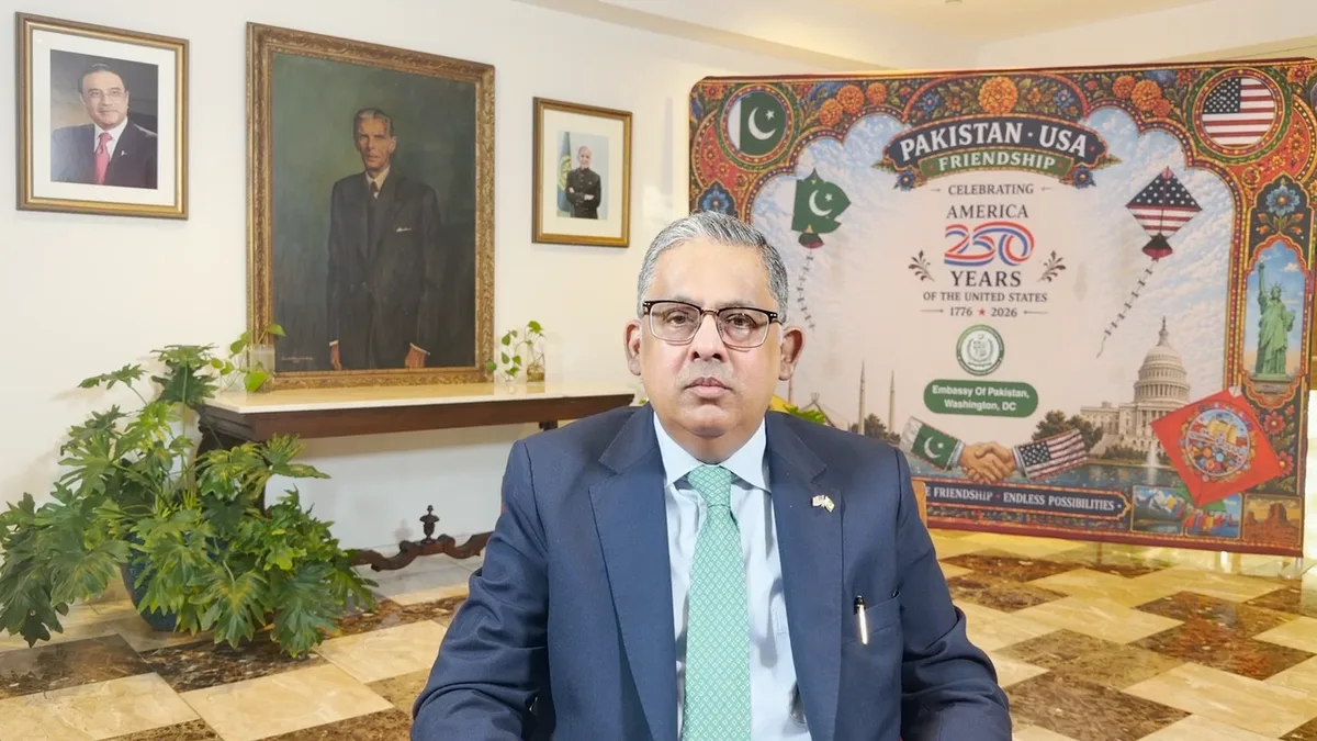 امریکا کے 250ویں یومِ آزادی پر سفیر پاکستان رضوان سعید شیخ کا تہنیتی پیغام، پاک امریکا تعلقات کو مزید مضبوط بنانے پر زور