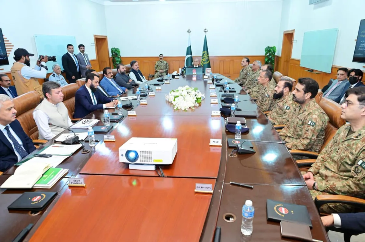 نیشنل ایکشن پلان ایپکس کمیٹی کا اہم اجلاس، وزیراعظم شہباز شریف اور فیلڈ مارشل عاصم منیر شریک