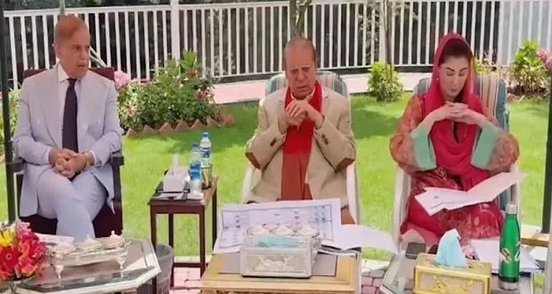 مری میں حکمران جماعت کی اہم بیٹھک، سیاسی و معاشی صورتحال، آزاد کشمیر انتخابات اور ایران۔امریکہ کشیدگی پر مشاورت