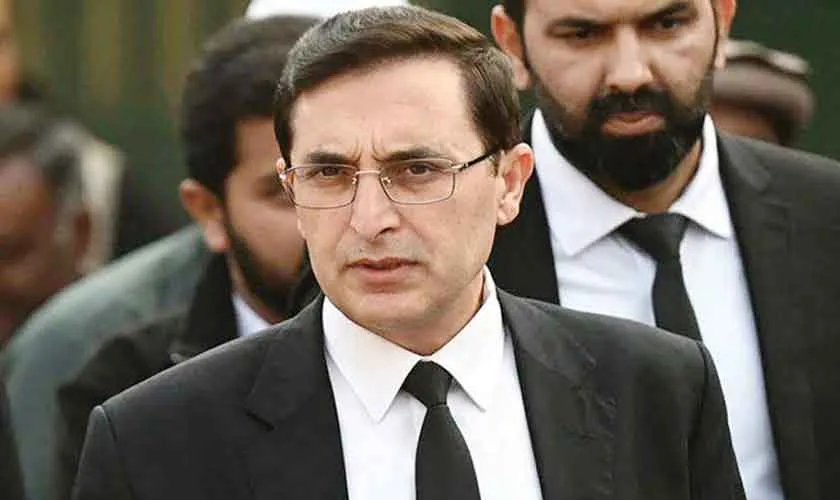نورین نیازی کے بیانات ان کی ذاتی رائے ہیں، پارٹی پالیسی نہیں: بیرسٹر گوہر