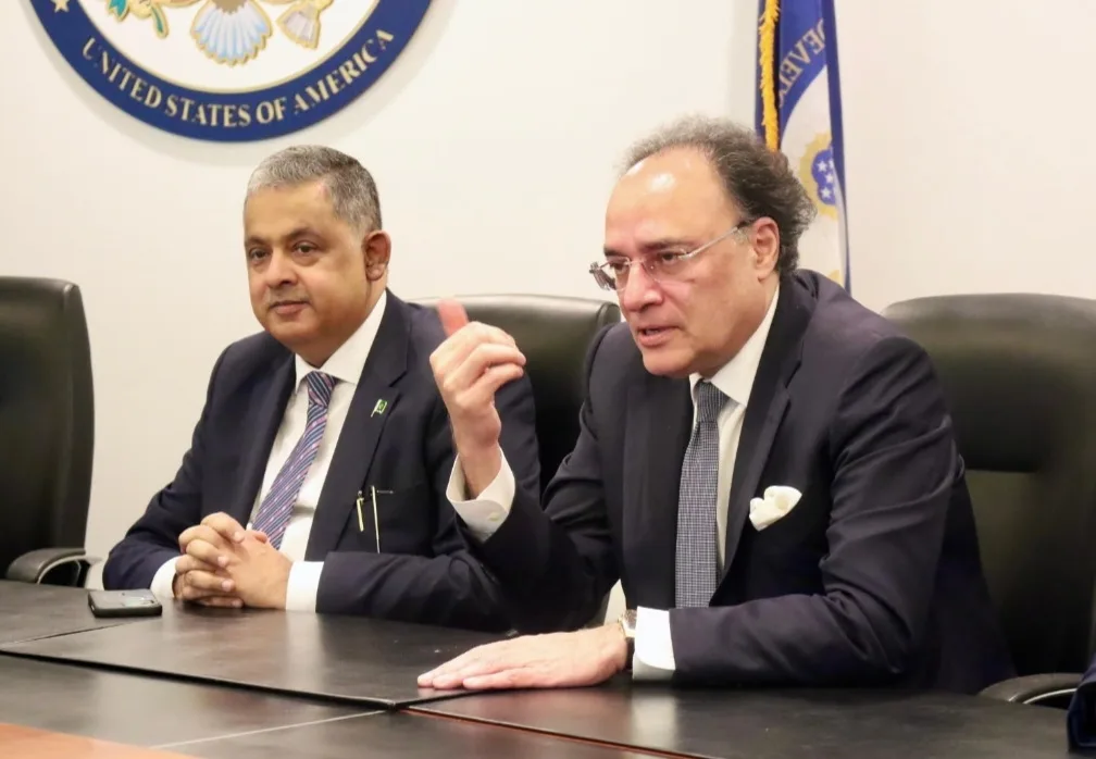 وزیر خزانہ محمد اورنگزیب کی ڈی ایف سی کو توانائی، آئی ٹی، معدنیات اور انفراسٹرکچر میں سرمایہ کاری کی دعوت