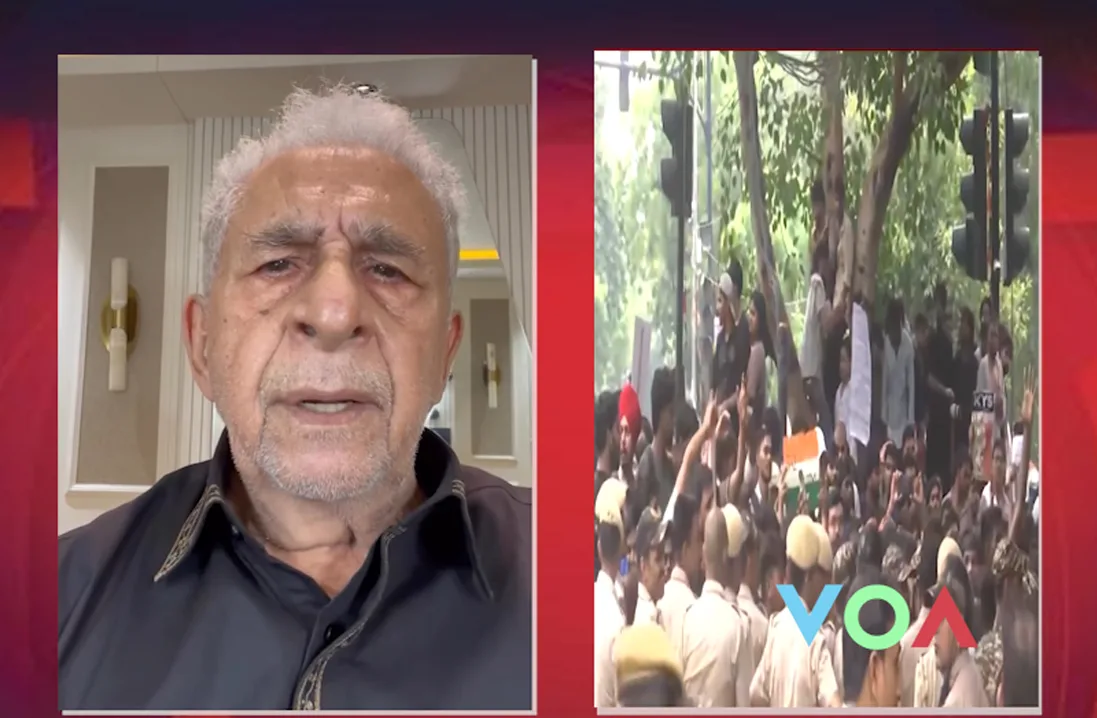 نصیر الدین شاہ کا مودی حکومت پر شدید حملہ، دہلی میں طلبہ پر پولیس تشدد کی مذمت، کہا "سب یاد رکھا جائے گا"