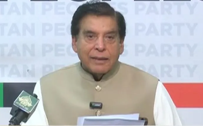 راجا پرویز اشرف کا آزاد کشمیر انتخابات کے نتائج مسترد کرنے اور تیسرے مرحلے کے بائیکاٹ کا مطالبہ