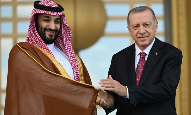 سعودی ولی عہد محمد بن سلمان اور ترک صدر اردگان کا ٹیلیفونک رابطہ، بحیرہ احمر کی سکیورٹی پر اتفاق