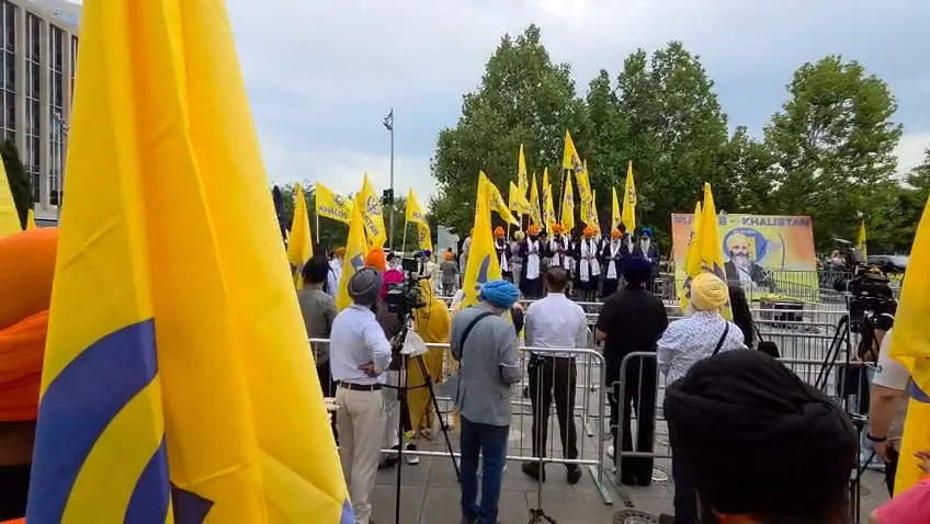 انڈیانا میں خالصتان ریفرنڈم: خواتین ووٹرز کی بڑی تعداد میں شرکت