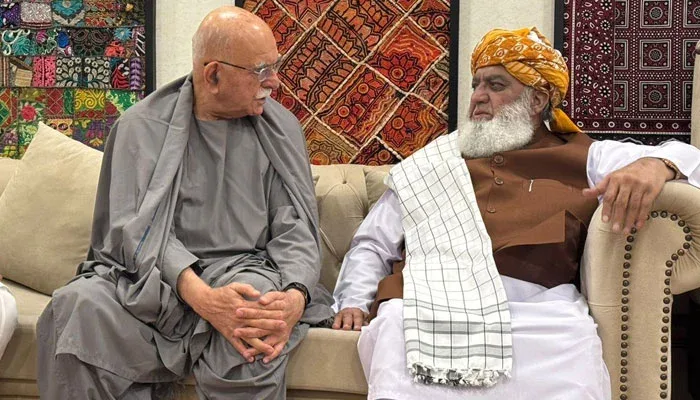مولانا فضل الرحمان کی محمود اچکزئی سے ملاقات، متحدہ اپوزیشن بنانے پر اتفاق