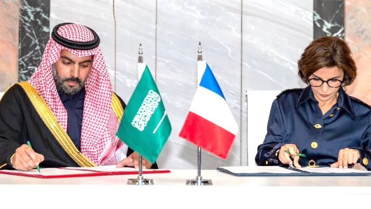 سعودی عرب اور فرانس کے درمیان سرمایہ کاری سمیت متعدد معاہدوں پر دستخط