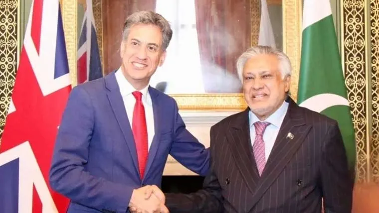 پاکستان اور برطانیہ کا تمام شعبوں میں تعاون بڑھانے پر اتفاق