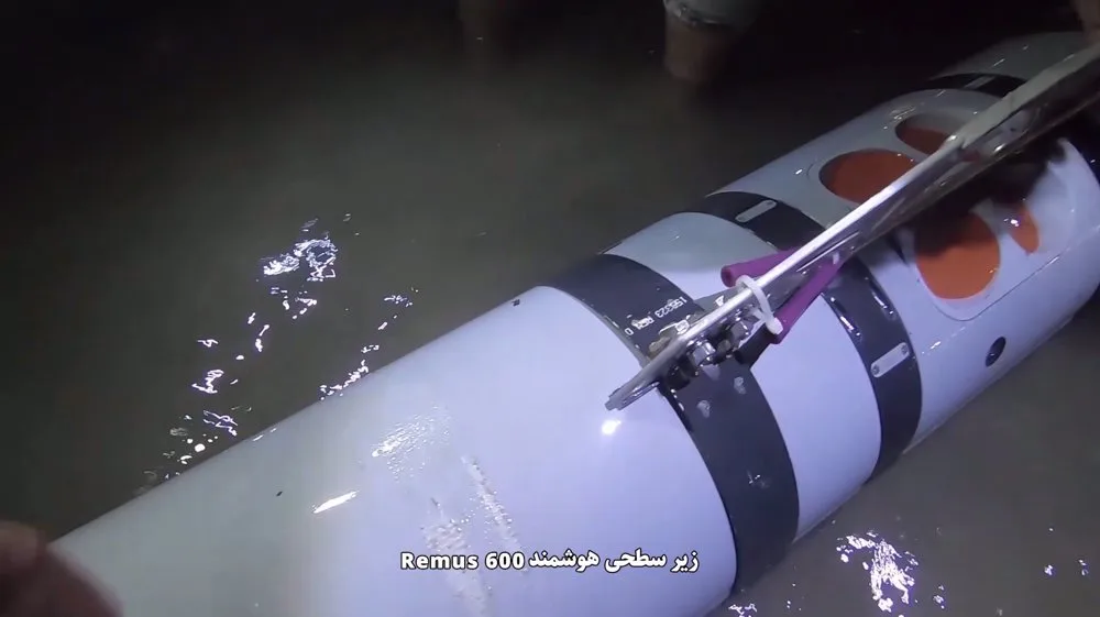 ایران کا آبنائے ہرمز میں امریکی زیرِ آب ڈرون پکڑنے کا دعویٰ، واشنگٹن کا انکار