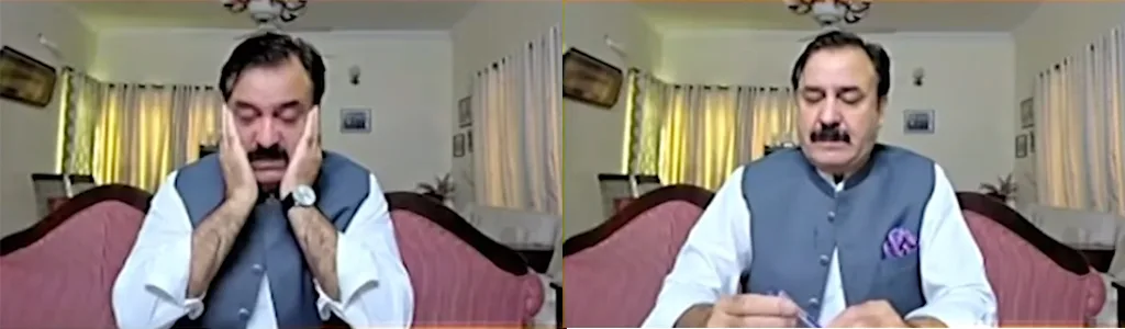 مارچ ملتوی کرنے کے خط کا معاملہ، شوکت یوسفزئی لائیو پروگرام میں آبدیدہ