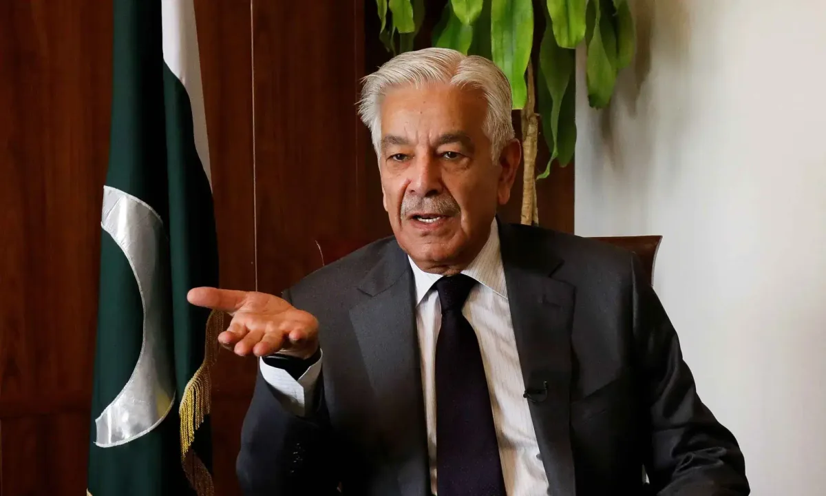 خیبر پختونخوا حکومت نے لانگ مارچ کے ذریعے بدامنی کا منصوبہ بنا لیا: خواجہ آصف