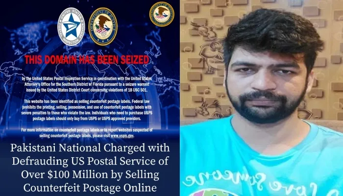مبینہ پاکستانی شہری پر امریکی پوسٹل سروس کو 12 کروڑ 60 لاکھ ڈالر نقصان پہنچانے کا الزام