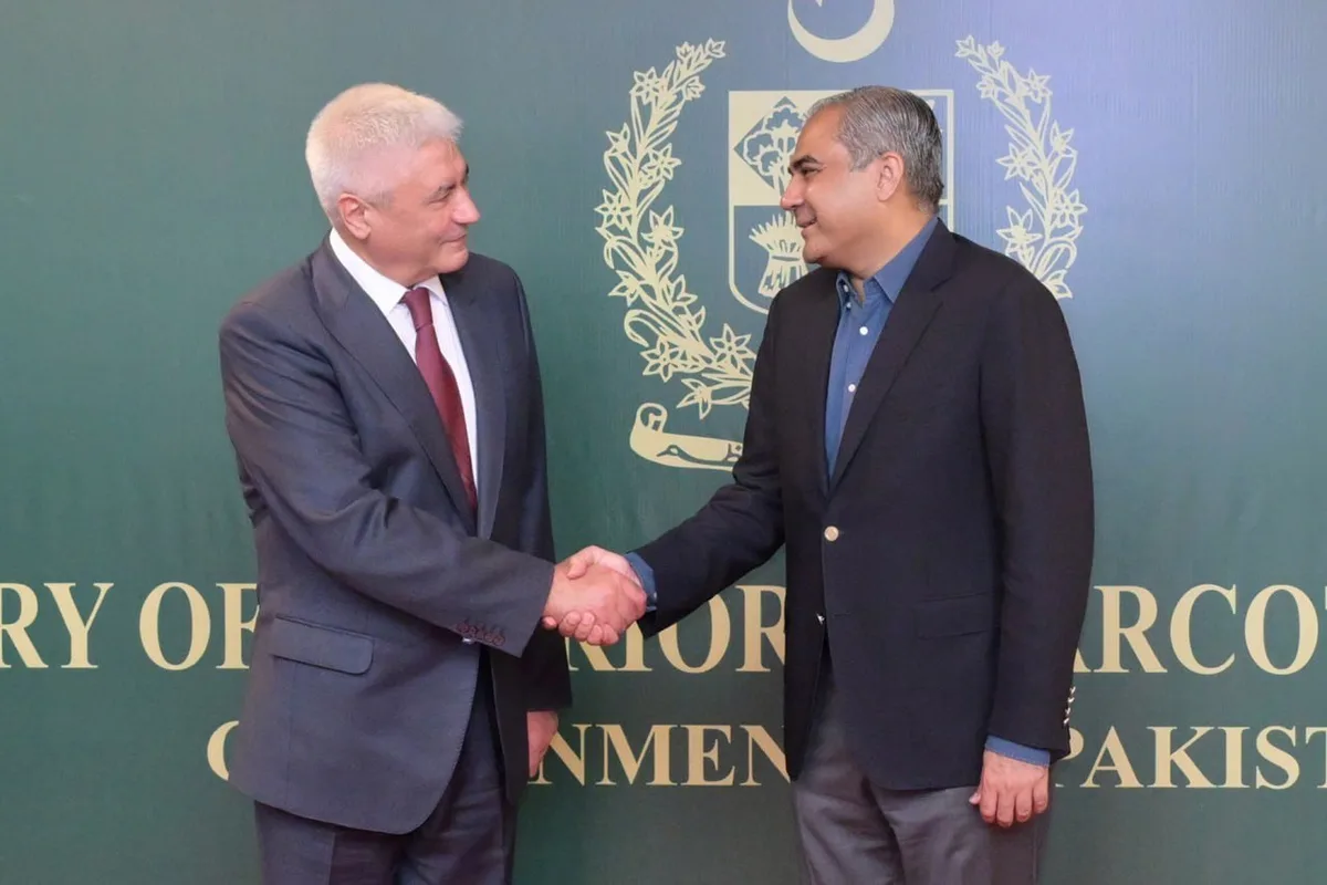 محسن نقوی سے روسی وزیر داخلہ کی ملاقات، سائبر کرائم اور منظم جرائم کے خلاف تعاون پر اتفاق