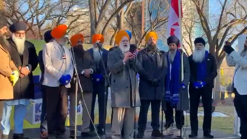 کینیڈا کے صوبے البرٹا میں خالصتان ریفرنڈم کا آغاز، ایڈمنٹن میں سکھ برادری کی دعائیہ تقریب میں بھرپور شرکت
