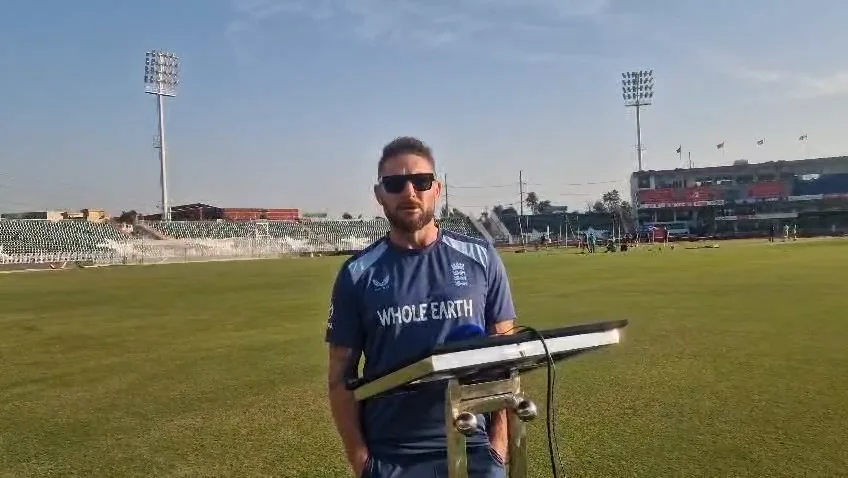 پاکستان کے لوگ انتہائی مہمان نواز ہیں، یہاں آکر خوشی ہوئی، برینڈن میک کولم