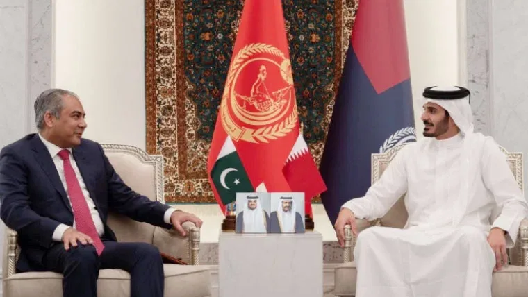 محسن نقوی کی قطری ہم منصب سے ملاقات، سکیورٹی پارٹنرشپ بڑھانے پر اتفاق