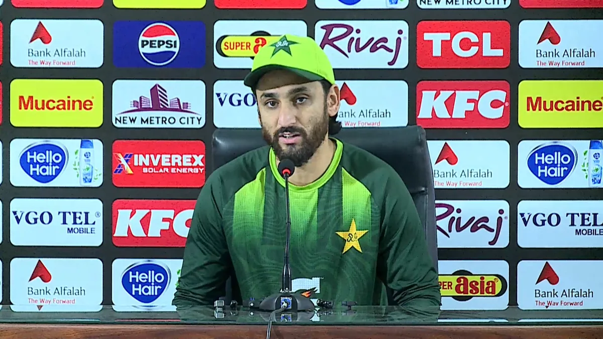 ہم ابھی تک پرفیکٹ گیم نہیں کھیل سکے، فائنل میں کامیابی کے لیے پُرعزم ہیں: سلمان علی آغا
